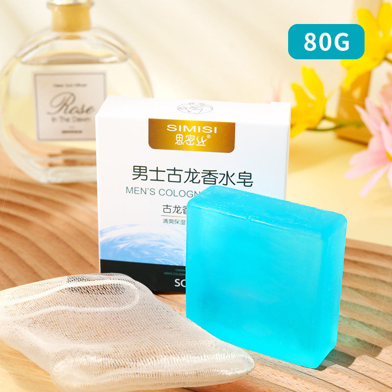 Men's Anti-mite Cologne Perfume Bath Soap